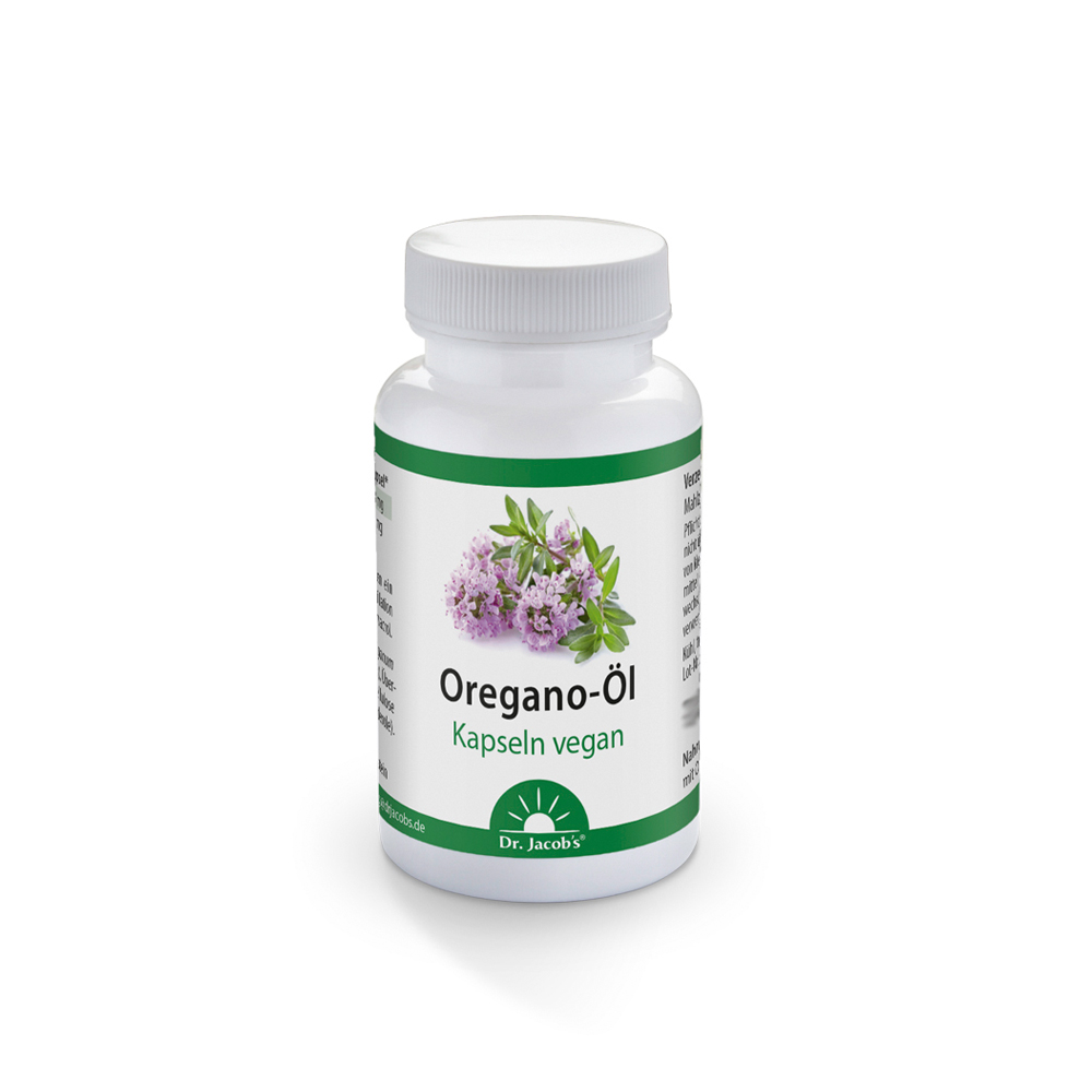 OREGANO ÖL Kapseln vegan Dr.Jacobs OREGANO ÖL Kapseln vegan Dr.Jacobs